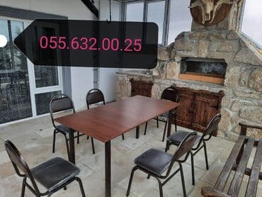 стол и стулья: 12‼️manatdan başlayir. Stol stul desti Fabridən satışı var Modellər — 3