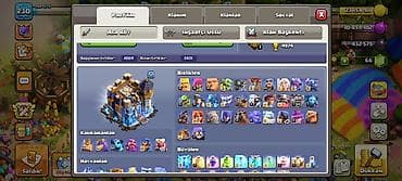 qara rəng: Clash of Clans yüksək səviyyəli hesab - Şəxsiyyət: ABI 075, səviyyə — 2