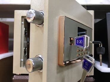 pul yığmaq üçün kassa: Eni 40 Hundurluk 30 Derinlik 30 Seyf iki acar ve bir acar kodile — 5