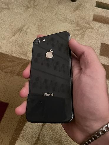 IPhone 8, 64 GB, Qara, Barmaq izi