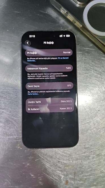 iphone 12 pro max baku: IPhone 15 Pro, 128 GB, Natural Titanium — 6