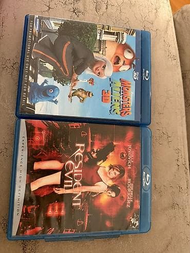CD, DVD disklər: Blu-ray disklər toplusu - Monsters vs Aliens 3D (DreamWorks) – 3D — 1
