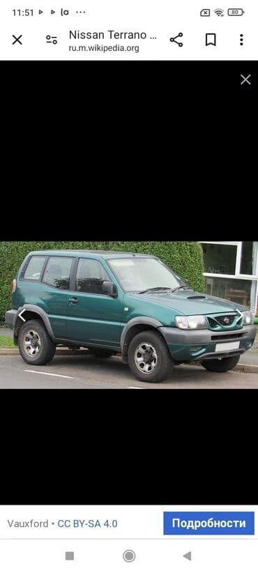 lapet satilir: Nissan Terrano: 2.7 l | Ofrouder/SUV — 14