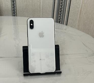 iphon 11 pro max: IPhone X, 64 GB, Ağ, Face ID — 4
