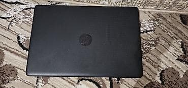HP noutbuk - Korpus: mat qara örtük, HP loqolu. - Ekran: təxmini