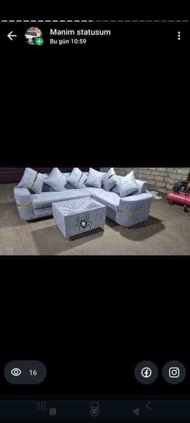 3 faza sayğac: Künc divan, Yeni — 1