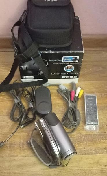xbox 360 disk: Samsung DVD videokamera dəsti Xüsusiyyətlər: - 26x optik zum - Mega — 2