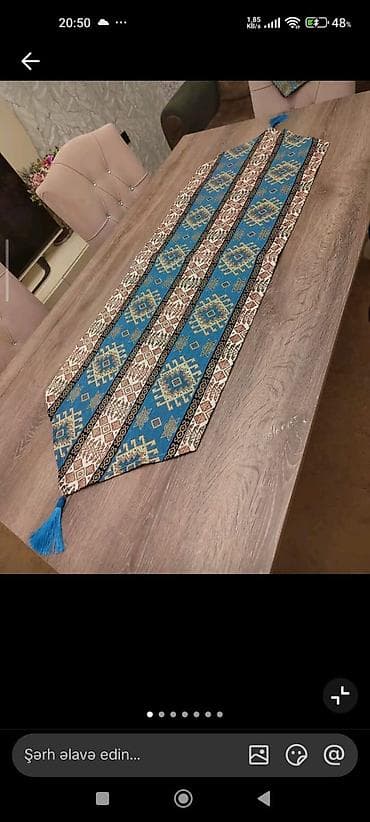 Новый цвет - Голубой Скатерть, Бесплатная доставка