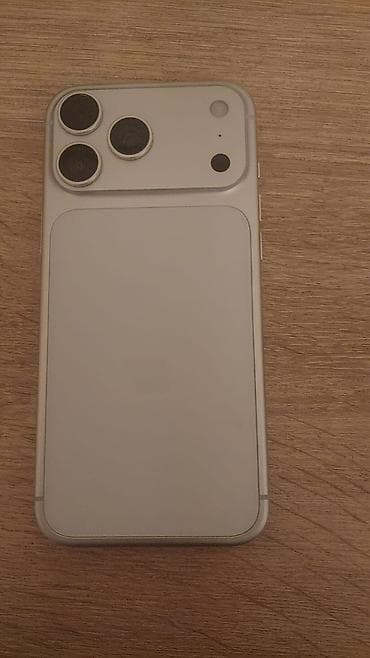 philips xenium 9@9d: IPhone 17 Pro Max, 128 GB, Ağ, Barmaq izi, Face ID — 1