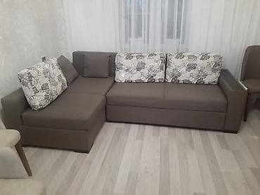 kunc divan ikinci əl: Künc divan, İşlənmiş, Açılan, Bazalı, Parça, Çatdırılma yoxdur — 1