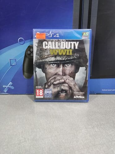 playstation 4 icaresi: Playstation 4 üçün call of duty ww2 oyun diski. Tam yeni, original — 1