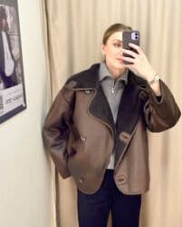 Dəri kurtka, One size