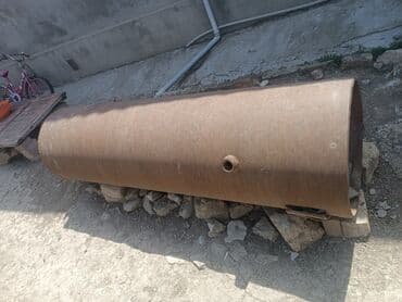 Su qizdiricisi.Demirin qalinligi 1sm.Uzunlugu 2 m,diametri 1.70