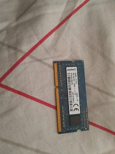 asus notebook adapter: Operativ yaddaş (RAM) Kingston, 4 GB, 1600 Mhz, DDR3, Noutbuk üçün — 1