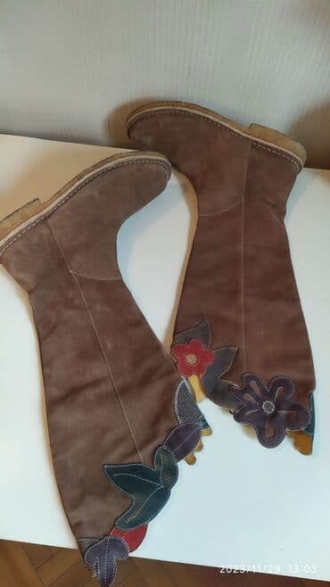 kişi üçün vintaj çəkmələr: Ölçü: 41, İşlənmiş — 2