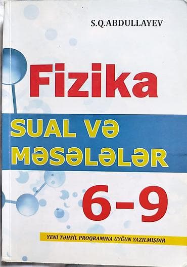 Fizika məsələ kitabı. İçi təmizdir işlənilməyib
qiymət 5azn lalafo.az -da Fizika məsələ kitabı. İçi təmizdir işlənilməyib
qiymət 5azn