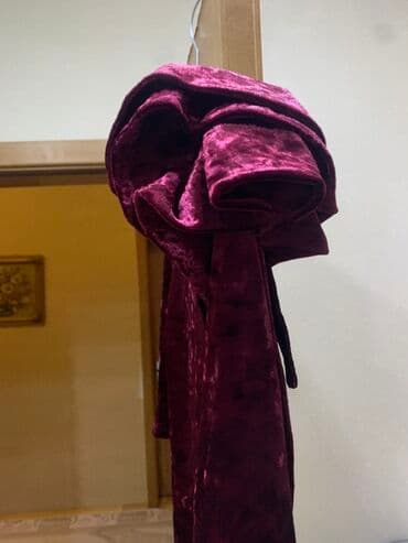 toxunma yun donlar: Məhsul: Qadın məxməri don - Rəng: Dərin bordo/şərab rəngi - Parça — 2