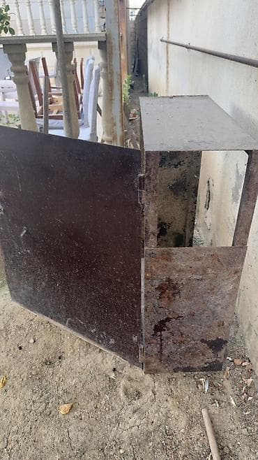 ucuz şfaner: Metal şkaf/kutubus - Material: qalın metal konstruksiya, qaynaq — 1