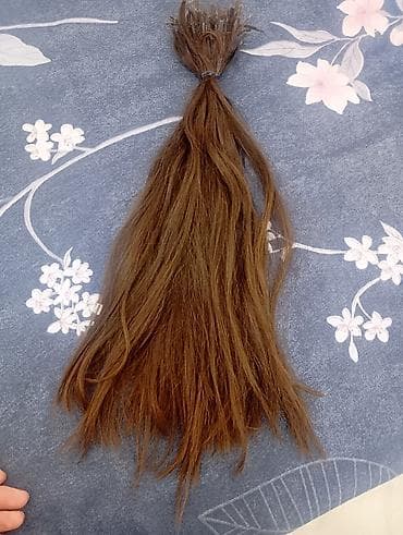 das sekilleri: Satılır: Təbii saç tutamı - Material: 100% təbii insan saçı - Rəng — 2