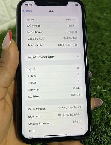 Kompüter, noutbuk və planşetlər: IPhone 11, 64 GB, Qara, Face ID — 3