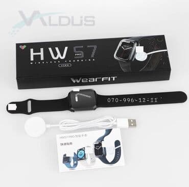 Toy paltarları və aksesuarları: Ağıllı saat Hw57 pro Smart watch Yeni Apple Watch 7 Seriyasının tam — 4