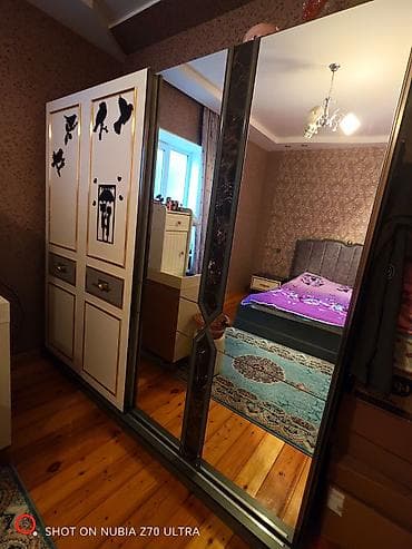 usag carpayisi: 2 təknəfərlik çarpayı, Dolab, İşlənmiş — 3