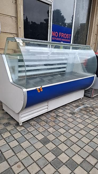 televizor alqi satqisi: SAMİRƏ kod ³⁰🦋 Vitrin soyuducu 2m 580m Yazılı şəkildə zəmanət verilir — 1