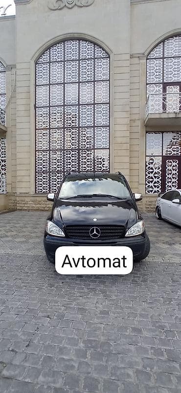 Mercedes vito 2010 masin Almaniyadan 1 ildi qelib ve yiqilib 7+1
