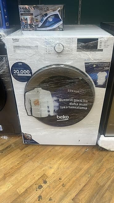 Услуги по строительству и ремонту: Beko 7kq Beko paltaryuyan maşın – SteamCure texnologiyalı, ön — 1