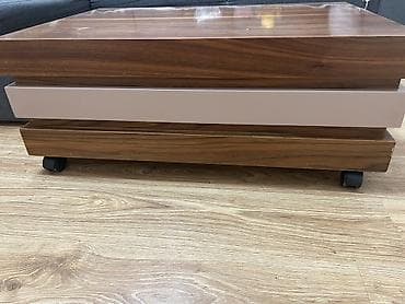 jurnal masalari: Kvadrat masa, Açılmayan, Təkərli, Teksturalı laminat, Zəmanətsiz — 6