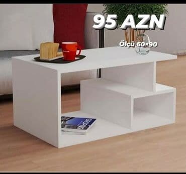 ders stol: Jurnal masası, Yeni, Açılmayan, Laminat, Dördbucaq masa — 16