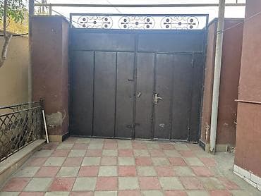 Пиломатериалы: Б/у Железо Гаражные ворота, Автоматические, 3 м, цвет - Коричневый, С дверью, Нет кредита, Платная установка, Самовывоз — 2