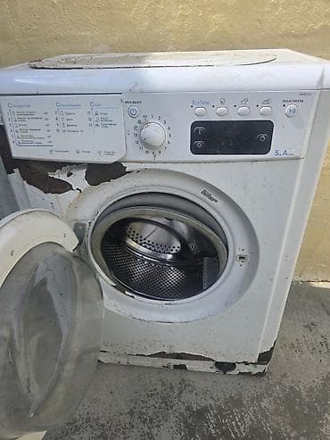 Бытовая техника: Indesit IWSE5105 önyükləməli paltaryuyan maşın - Yükləmə: 5 kq - — 3