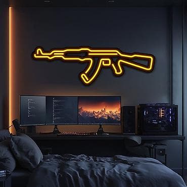 ekran ucun bayraq sekilleri: Fərdi Dizaynla LED Neon Divar Panelləri – Otağınıza Fərqlilik Qatın! — 1