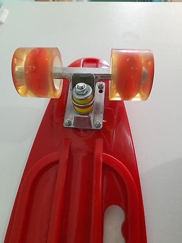 Uşaq/yeniyetmələr üçün mini kruizer skeytbordu.ölçü:58 sm təkərləri — 6