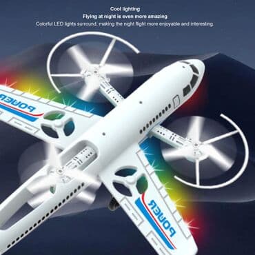 i̇şıqlı konstruktorlar: Təyarrə dron Pult ve elcekle idarə olunan model İşıqlı Material — 2