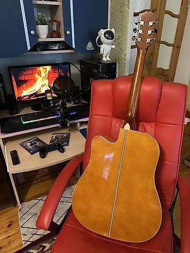 gitara cantasi: Akustik gitara, 6 sim — 8