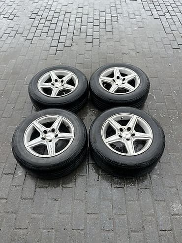 şin və disk: Mercedes AMG üslublu 5-şüalı yüngül lehimli disklər komplekti (4 ədəd) — 2