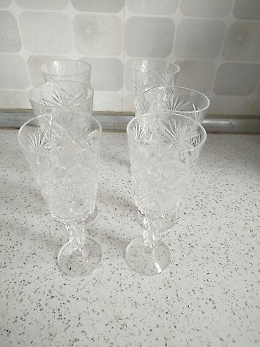 Qədəhlər, Şüşə, 6 ədədli dəst