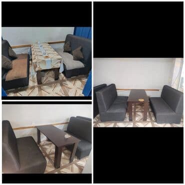 divan kafe ucun: 💫RR Tecili satilir Kafe uçun 6 divan 4 masa elave 2 balaca divan — 1