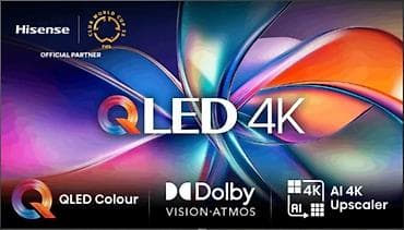 red360 4k android tv: Новый Телевизор Hisense QLED 55" 4K (3840x2160), Самовывоз — 1