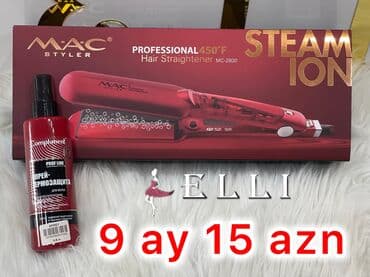 Düzləşdiricilər və ütüfenlər: Ütü fen MAC, 180 - 450 °C, Yeni, Ünvandan götürmə, Ödənişli çatdırılma, Rayonlara çatdırılma — 1