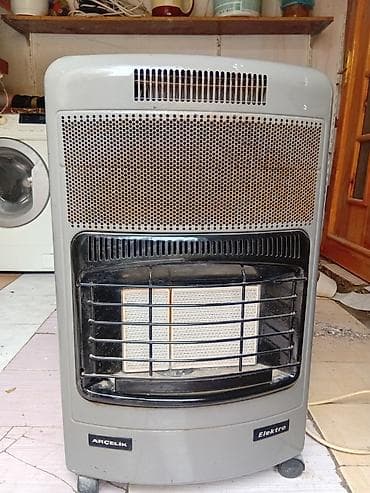 simfer soba: Arçelik “Elektro” qaz sobası/istilik paneli - Tip: Qazla işləyən — 2