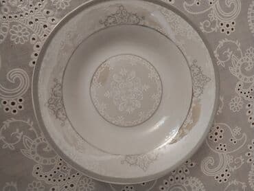 Quruducular: Nahar dəsti, rəng - Bej, Keramika, 12 nəfərlik — 1