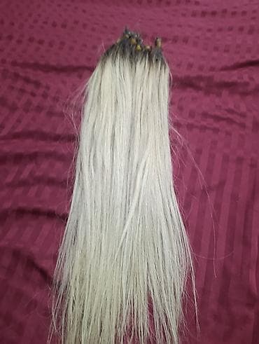 Şəxsi əşyalar: Sac ushag sacidir,1 defe goyulub basha,60sm-dir,150 ededdir,temiz 210 — 10