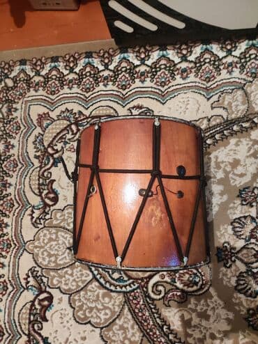 Pianolar: LED işıqlı nağara - Korpus: ağac, klassik nağara forması, iplə — 5