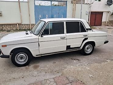 30 kuza: VAZ 2106 sedan, ağ rəng. mator karofka super veizyetde ustundeki — 1