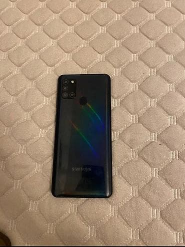 telefon üçün ekran şəkilləri: Samsung Galaxy A21S, rəng - Qara — 1