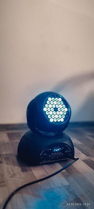 Hərəkətli başlıq LED səhnə işığı (Moving Head) cut satilir 300 azn - — 2