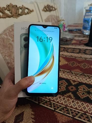 azercel nomre satisi: Honor X6b, 128 GB, rəng - Qara, Sensor, İki sim kartlı, Sənədlərlə — 2